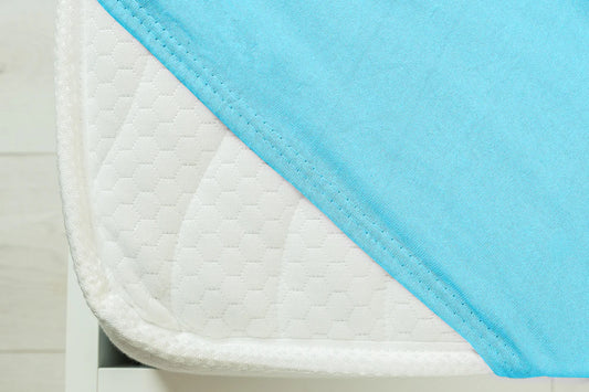 Cearceaf cu Elastic Jersey - Albastru