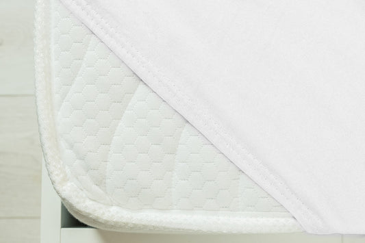 Cearceaf cu Elastic Jersey - Alb