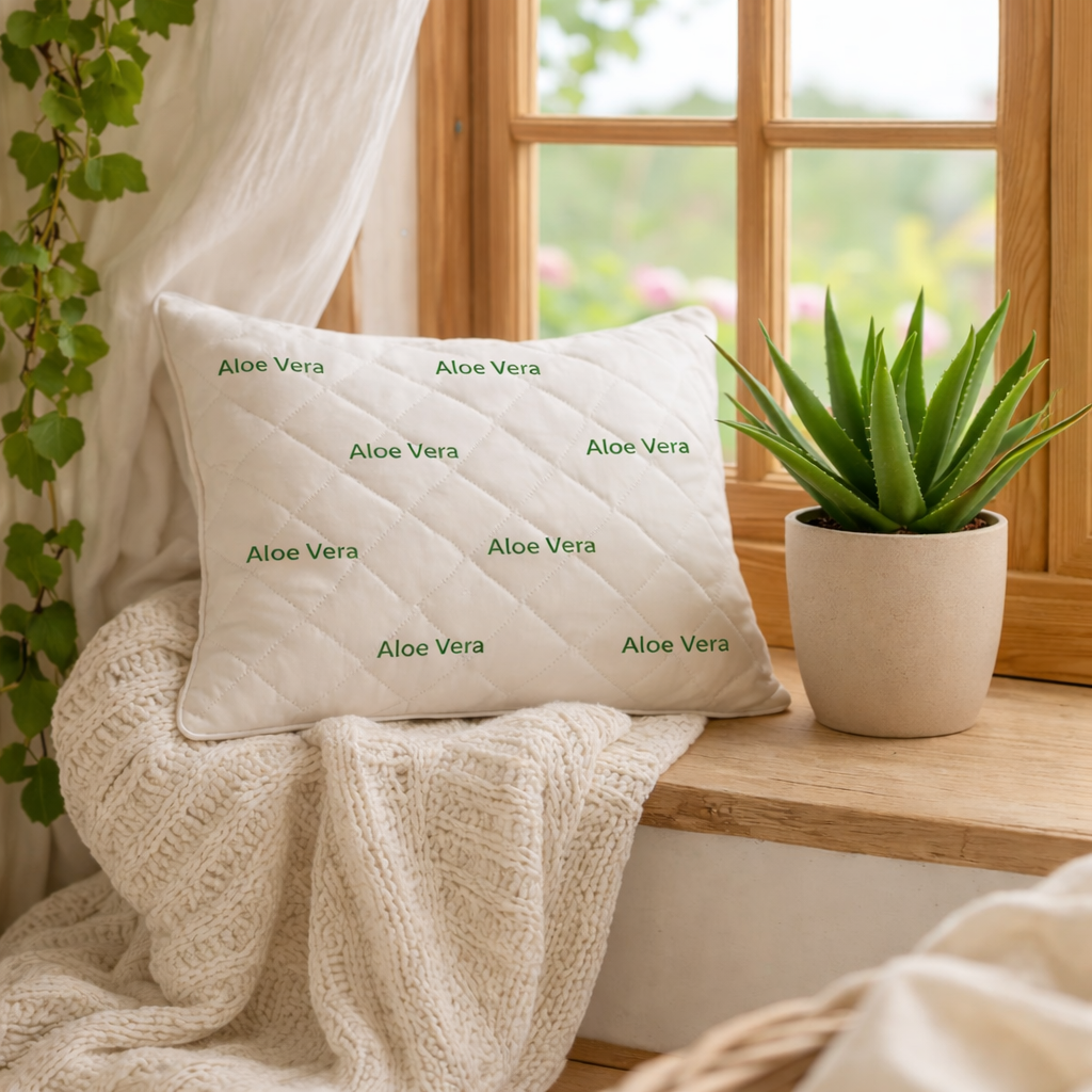 Pernă Aloe Vera Anti-Alergenică