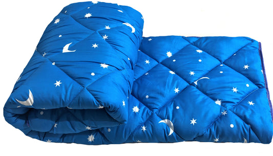 Pilotă de iarnă matlasată "Luna și Stele"