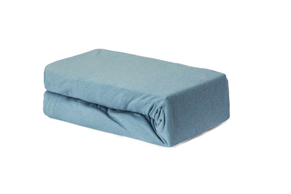 Cearceaf cu elastic din bumbac organic -Bej