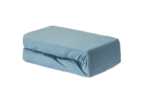 Cearceaf cu elastic din bumbac organic -Bej