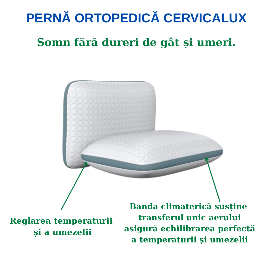 Perna CervicaLUX Ortopedica 50x70