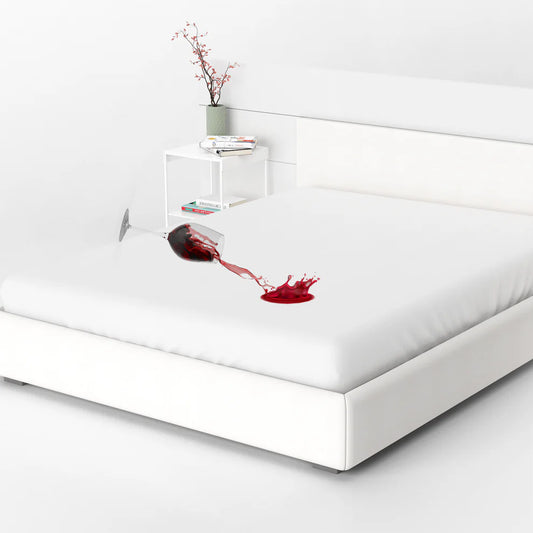 Cearsaf impermeabil alb