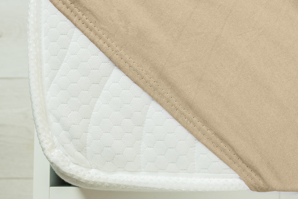 Cearceaf cu Elastic Jersey - Maro