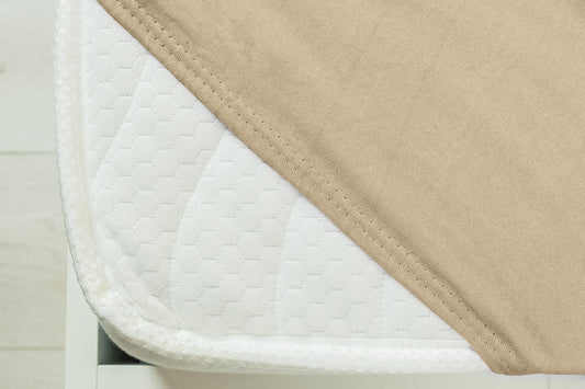 Cearceaf cu Elastic Jersey - Maro