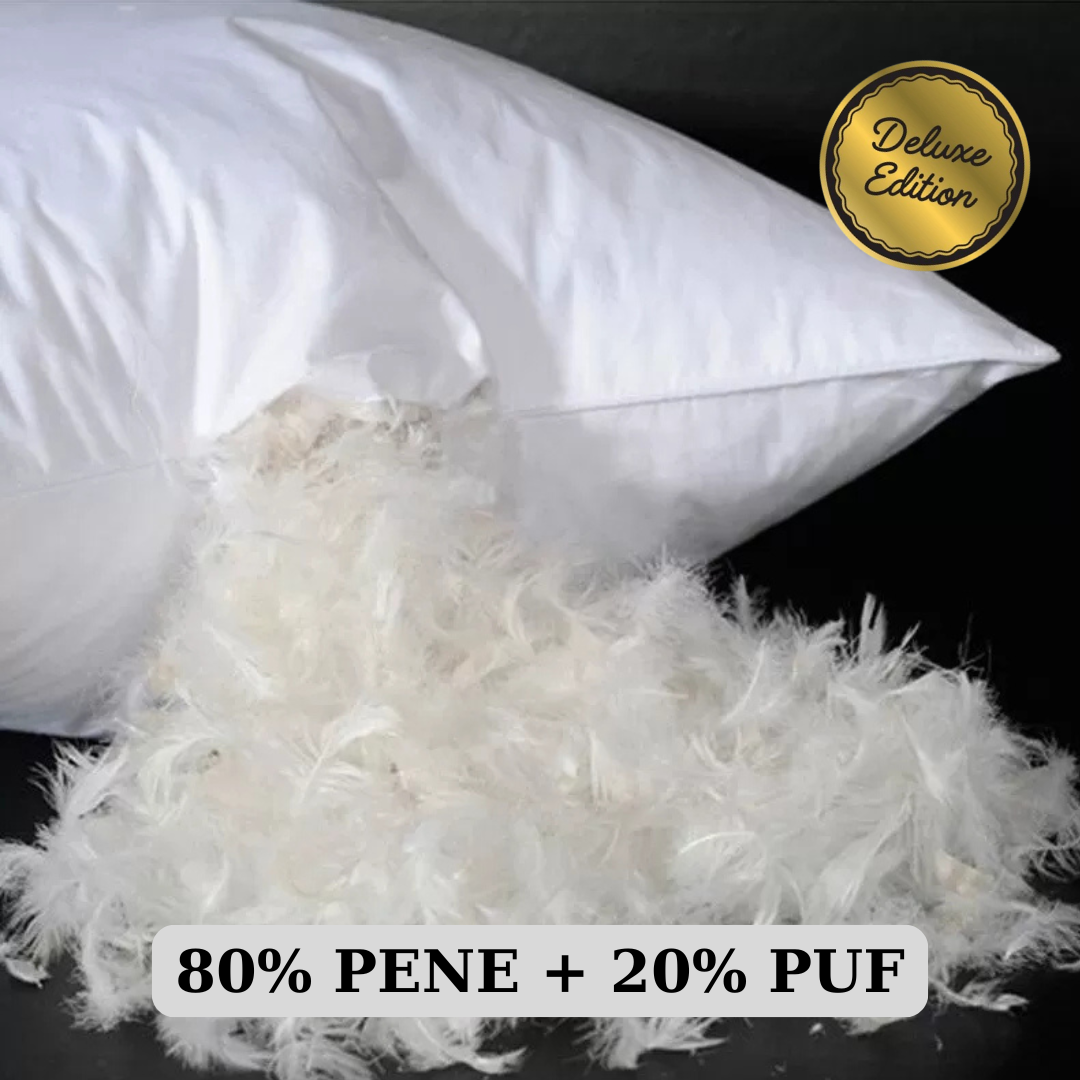 Pernă Hotelieră - puf și pene gască