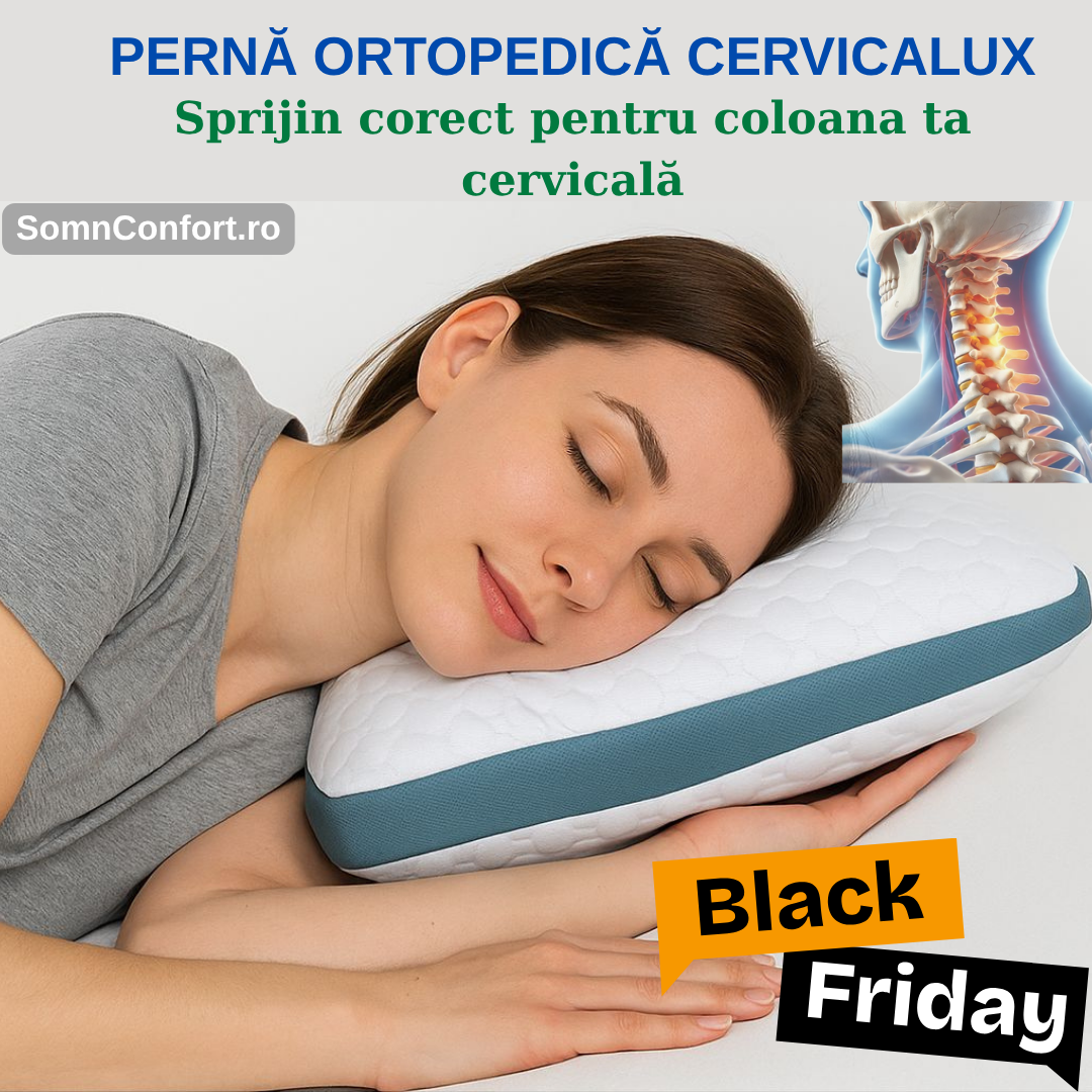 Perna CervicaLUX Ortopedica 50x70