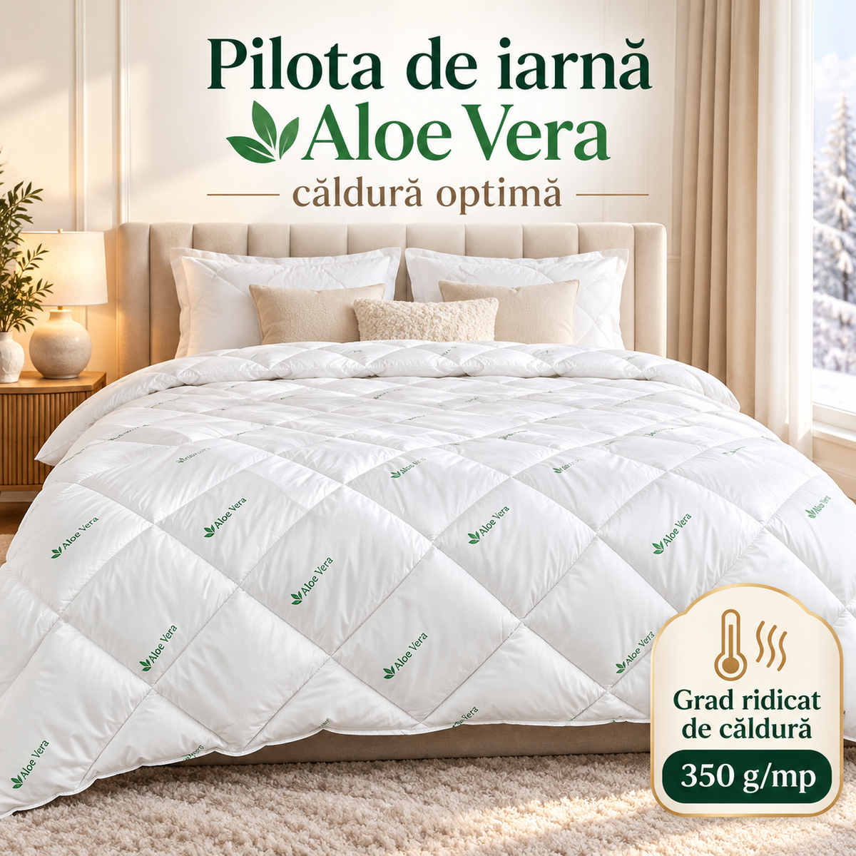 Pilota de iarna Aloe vera - ANTIALERGICA