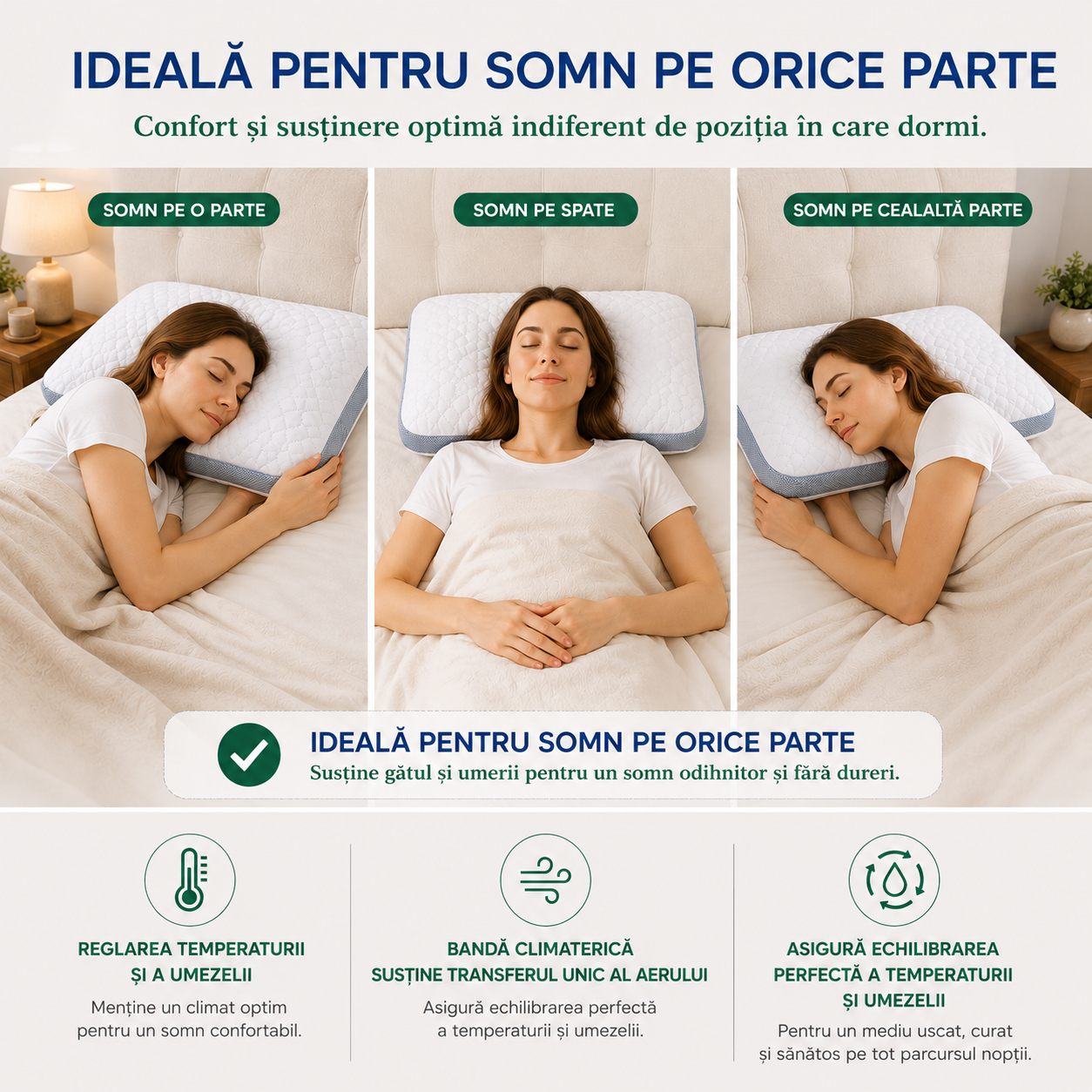 Perna Matlasata Lux tip Ortopedic