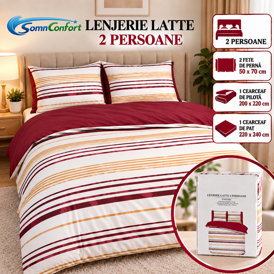 Lenjerie de pat LATTE