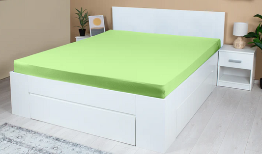 Cearceaf cu Elastic Jersey - Verde