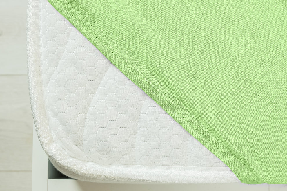 Cearceaf cu Elastic Jersey - Verde