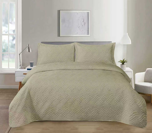 Cuvertura de Pat Velvet 220/240 + 2 Fete de Perna 50x70